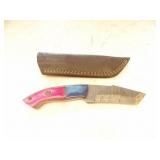 Custom Handmade Damascus Steel Hunting Knife New 8