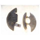 Custom Handmade Damascus Steel Hunting UlU Knife N