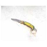 Custom Handmade Damascus Steel Keychain Knife New