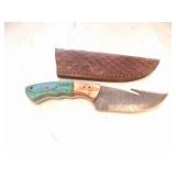 Custom Handmade Damascus Steel Hunting Knife New 8