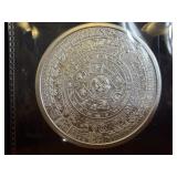 Aztec Calendar Round 2 oz .999
