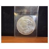 Eagle Flag 1 oz .999