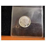Buffalo Silver Indian 1/10 oz .1000