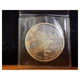1 oz Silver 1982 Monex Eagle .999