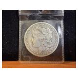 1891 Nice Morgan Silver Dollar 90%