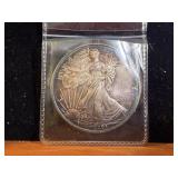 2003 Toned Silver American Eagle.999