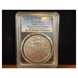 2011 MS 69 American Silver Eagle 1 oz .999