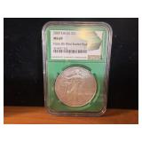 2009 MS69 American Silver Eagle 1oz .999