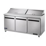 Nice 72" SANDWICH PREP TABLE-S&D H24240856
