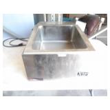 Stainless Steel Refrigerated Prep Rail 15" Works