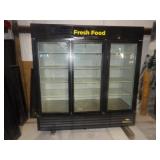 Nice Three Door Refrigerator Works Great Gets Cold