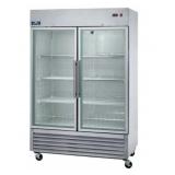 New DOUBLE GLASS DOOR SS COOLER-S&D 1725040