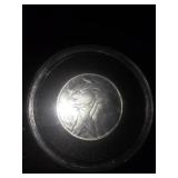Silver Bull and Bear 1/10 oz .999