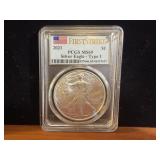 2021 MS69 American Silver Eagle 1 oz .999