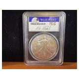 2014 MS69 Miles Standish American Silver Eagle 1oz