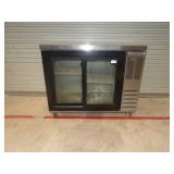 Beverage Air 2-Door Glass Back Bar Cooler 48"