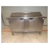 Beverage Air 2-Door Sandwich Prep Table 60" Works