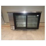Beverage Air 2-Door Sliding Glass Back Bar Cooler