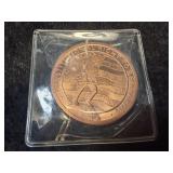 1 oz Second Amendment Copper Round .999