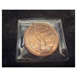 1 oz Second Amendment Copper Round .999