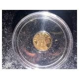 Lady Liberity Gold 1/100 oz .9999