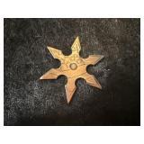 5 Gram Copper Throwing Star In Case .999