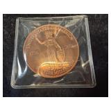 America 250th Anniversary 1 oz Copper Round .999