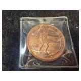 1 oz Second Amendment Copper Round .999