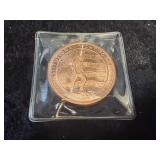 1 oz Second Amendment Copper Round .999