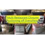 Multi Restaurant Closures Auctioning off Everything