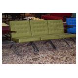 LOT 1095 ROYAL METAL CO MID CENTURY SOFA