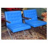 LOT 1096 ROYAL CLUE MID CENTURY CHAIRS