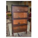 LOT 1115 GLOBER WERNICKE STACKABLE LAWYER BOOK CASE