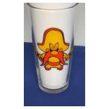 1973 Yosemite Sam Collectors Pepsi Glass 6.25"