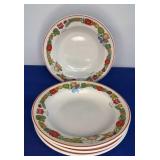 set of 4 1996 Campbell Soup Bowls 8.5"