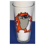 1973 Tazmanian Devil  Collectors Pepsi Glass 6.25"