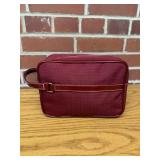 lot of 5 Estee Lauder Red Make up Bag 9x3x7