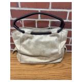 Lot of 3 Estee Lauder Faux Suede Purse 14x5x11