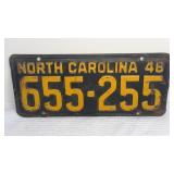 1948 License Plate
