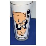 1973 Porky Pig Collectors Pepsi Glass 6.25"