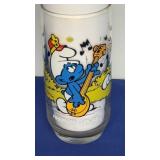1983 Peyo Smurf Harmony Glass
