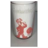 1953 4" Howdy Doody glass
