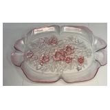 Mikasa Scalloped Rosella Cherry Blossom Tray 16x11