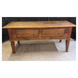 Large Rustic 2 Drawer Entry Table? Sideboard?