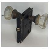 Glass Door Knob with plate