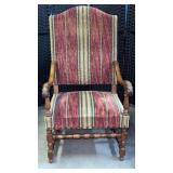 French Louis XIII Style Arm Chair