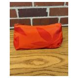 lot of 20 Clinique Orange/Red Zippered Pouch