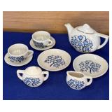Old Japan Porcelain Childs Tea Set