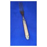 Civil War Era Fork 4 Prong/Wood Handle