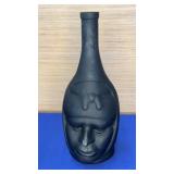 Lima Peru Glass Bottle Decanter 10"